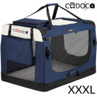 Geanta pliabilă pentru câini XXXL 101x70x70cm Albastră