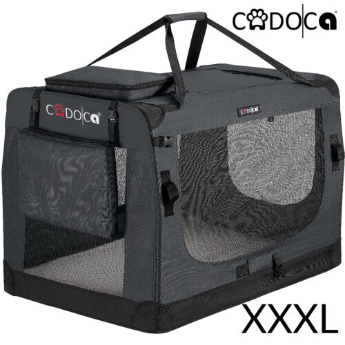 Geanta pliabilă pentru câini XXXL 101x70x70cm Antracit