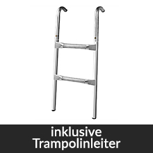 Trambulina Ø305cm inclusiv plasă de siguranță TÜV SÜD GS
