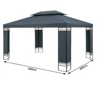 de_994668d_1.jpg Elda Pavilion Antracit XXL 3x4m Protecție UV 50+