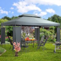 de_994668d_9.jpg Elda Pavilion Antracit XXL 3x4m Protecție UV 50+