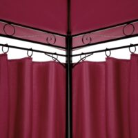 Pavilion Topas Bordeaux Violet 3x4m protecție UV 50+