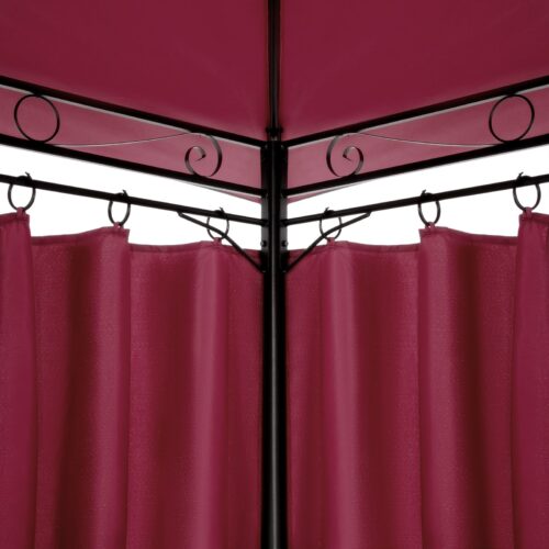 Pavilion Topas Bordeaux Violet 3x4m protecție UV 50+