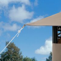Pavilion Topaz Taupe 3x4m Protecție UV 50+