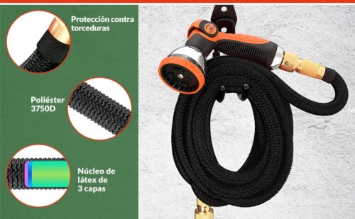 es_109316a_3.jpg Furtun de grădină negru, flexibil, 7,5 m