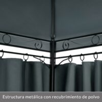 es_994678a_4.jpg Pavilion Topas Antracit 3x4m Protecție UV 50+