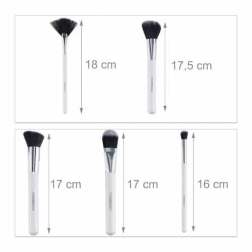 res_bdb81156c48023bd91501d281fd42dda.jpg Set pensule machiaj DeLuxe, 5 piese in cutie si oglinda cosmetica cu 2 rafturi