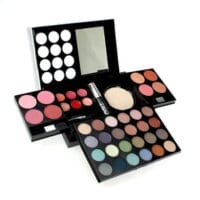 Paleta machiaj "All You Need To Go" Vegan, 24 fard ochi, 6 lipGloss, 8 blush, pudra, mascara, Zmile Cosmetics