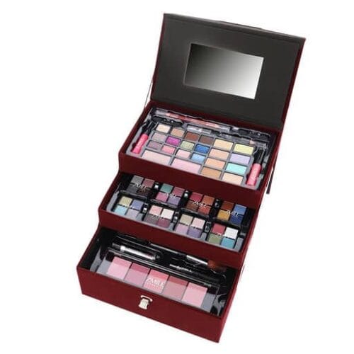 res_d947ef878681eaacb0bc133915febb0f-1.jpg Trusa de Machiaj, set 74 piese, Sweet Beauty Cherry, Zmile Cosmetics, catifea visinie