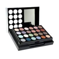 Paleta machiaj "All You Need To Go" Vegan, 24 fard ochi, 6 lipGloss, 8 blush, pudra, mascara, Zmile Cosmetics