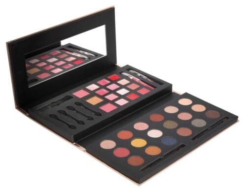 Trusa de machiaj "Glam to go", Zmile Cosmetics, 33 nuante