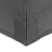 Umbrela terasa/gradina semicirculara, protectie UV 50+, acoperire hidrofuga, manivela practica, 230 cm x Ø 270 cm, gri antracit