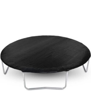 kiduku trampolin abdeckung r244 cm schwarz regenplane regenabdeckung abdeckplane schutzplane.jpg Trambulină rotundă mică cu cadru metalic
