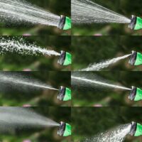Furtun de udat TILLVEX, extensibil pana la 15 m, flexibil, duza multifunctionala in 9 trepte cu accesorii incluse
