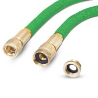 Furtun de udat Premium, extensibil pana la 30 m, flexibil, 10 functii, suport de perete si accesorii incluse