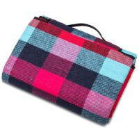 Pătură de picnic pliabilă cu model în carouri